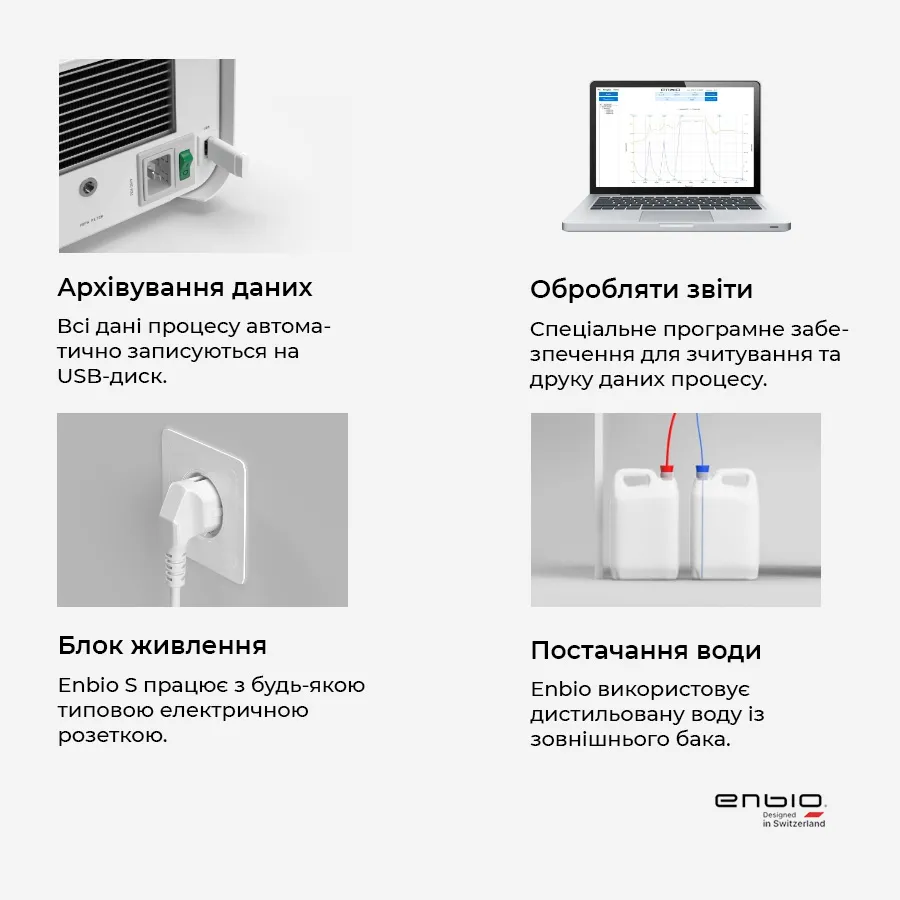 Стерилізатор Enbio S, об'єм 2.7 л Купити Стерилізатор Enbio S, об'єм 2.7 л Україна
