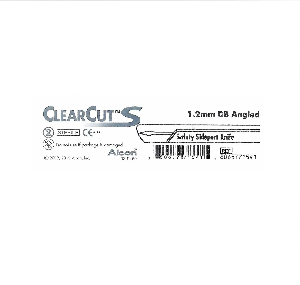 Ніж ClearCut S Sideport 1.2 мм, офтальмологічний стерильний Купити Ніж ClearCut S Sideport 1.2 мм, офтальмологічний стерильний Україна