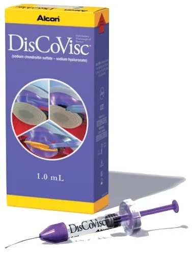 Дисковіск / DisCoVisc / Дисковиск - матеріал офтальмологічний віскоеластичний 1,0 мл